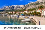 Splendid Makarska riviera - popular tourist destination in Dalmatia, Croatia