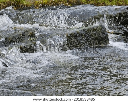 Splish splash over the waterfall 
