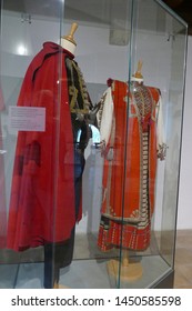 SPLIT, CROATIA - MAY 4, 2019 - Traditional Clothing Of Croatian Villages From The 19th Century,Ethnographic Museum, Split, Croatia