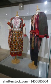 SPLIT, CROATIA - MAY 4, 2019 - Traditional Clothing Of Croatian Villages From The 19th Century,Ethnographic Museum, Split, Croatia