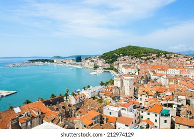 Split Croatia Secondlargest City Croatia Largest Stock Photo 212974129 ...