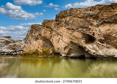 Split Mountain as seen from the Green River Campground, Dinosaur National Monument, Jensen, UT