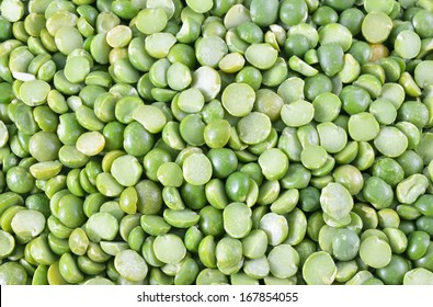 split peas group close up