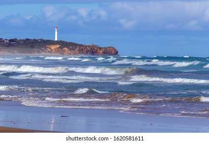 Split Point Lighthouse Is A Lighthouse Located In Lorne, A Small Town On The Great Ocean Road, Victoria, Australia