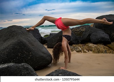 Split at Rainbow Bay
