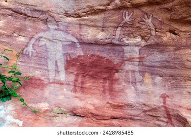 Split Rock, ancient indigenous site near Laura, Far North Queensland, Australia