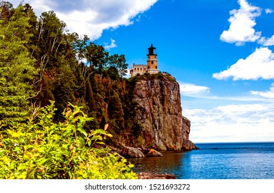 Split Rock Light House On Minnesota North Shore Scenic Drive