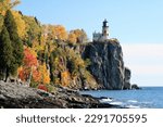 Split Rock Lighthouse in the autumn