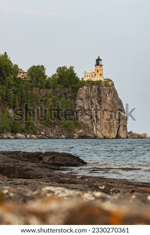 Split Rock Lighthouse Perched Above Lake Superior