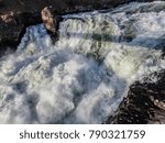 Spokane Falls at Sunset