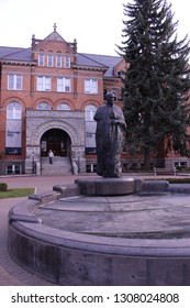 SPOKANE, WASHINGTON, USA - APR 8, 2018 : Controller's Office In Gonzaga University. 