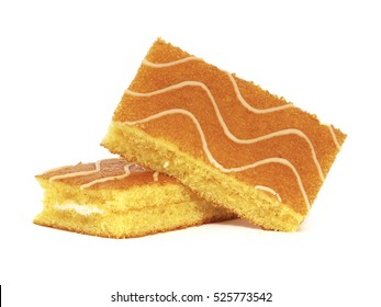 Sponge Cakes with milk cream filling - Powered by Shutterstock
