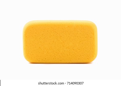 Sponge Isolated On White Background.