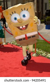 SPONGEBOB SQUAREPANTS At The Hollywood Premiere Of Hey Arnold! The Movie. 23JUN2002.  Paul Smith / Featureflash