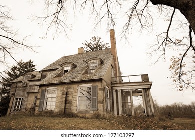 Spooky Ghostly House In Rural Ohio, USA