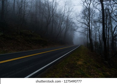 Spooky Mountain Road