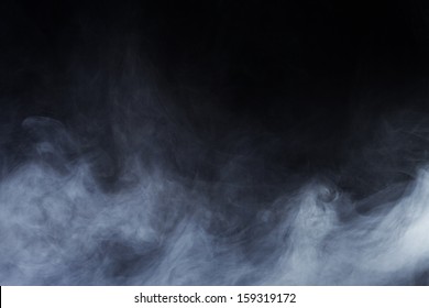 Spooky Steam Rising From The Ground