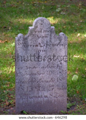 Spooky Tombstone