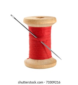 Spool Of Thread And Needle