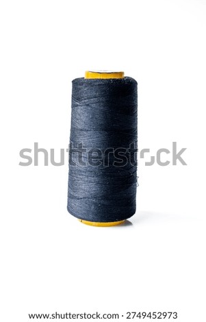 spools of thread isolated on white background
