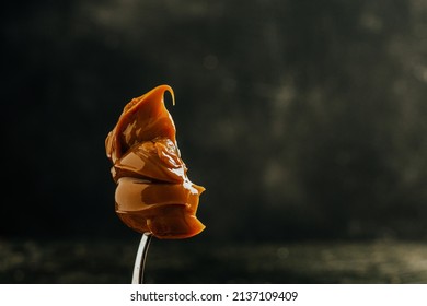 Spoon Of Dulce De Leche From Argentina