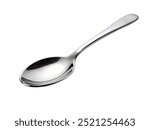 spoon on white background for food