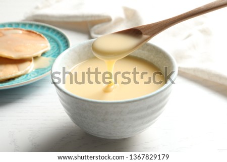 Similar – Pudding Lebensmittel