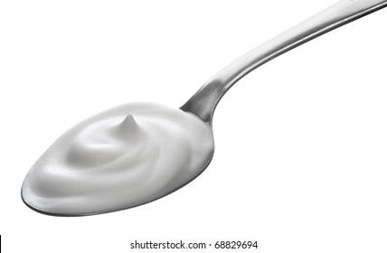 Spoon Of Yogurt