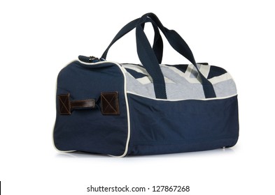 Sport Bag Isolated On The White Background