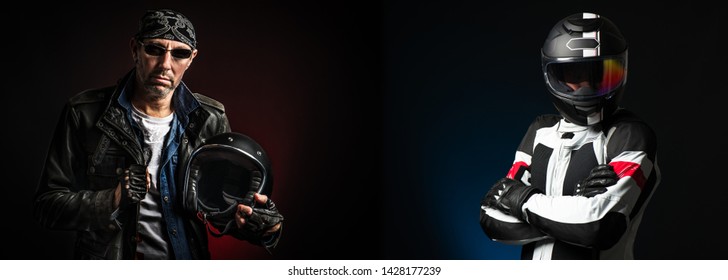 Sport Biker Vs Classic Biker