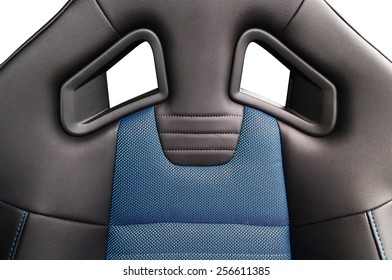 Sport Car Seat, Close Up Photo