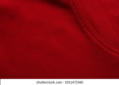 Sport clothing fabric texture background,  jersey material close up