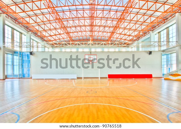 Sport\
complex in university Thailand,school gym\
indoor.