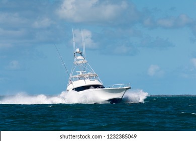 Sport Fishing Boat In Florida Keys