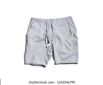 Download Free Sweat Shorts Template Stock Photos Images Photography Shutterstock PSD Mockups.