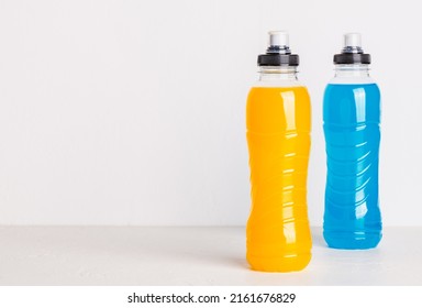 Sport isotonic water in bottle energy mineral hydration balance beverage.