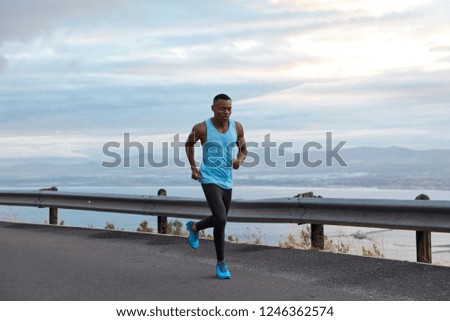 Similar – Image, Stock Photo Triathlon