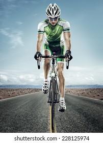 Sport. Road Cyclist. 