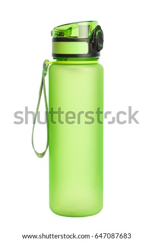 Sports bottle isolated on white
