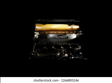 Sports Engine Mercedes-Benz, Mercedes Benz Formula One FO 110 M Engine 08.2017