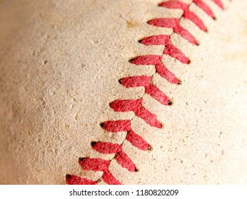 Sports Equipment Old Baseball Background Texture