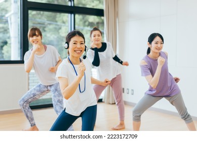 Sports gym, dance, aerobics, exercise, gymnastics - Powered by Shutterstock