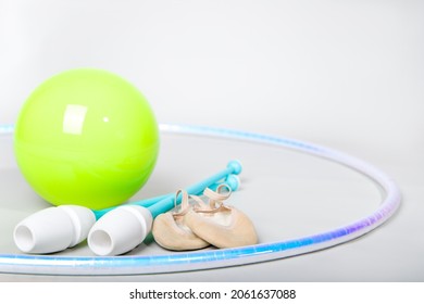 Sports Items For Rhythmic Gymnastics.