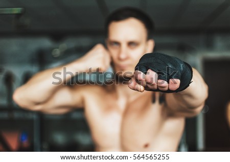 Punch belly Asian girl