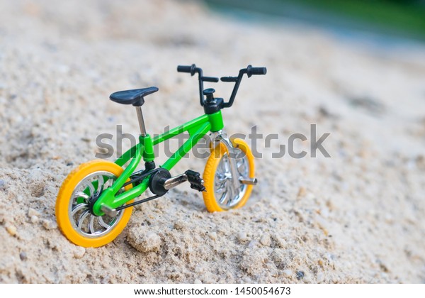 bike on sand