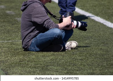 Sports Photographer Journalist Soccer Football