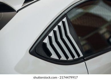 Sportscar Side Window Air Intake Inlet