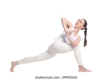 baddha utthita parsvakonasana