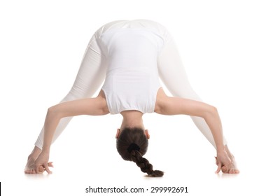 96 Straddle Forward Bend Pose Images, Stock Photos & Vectors | Shutterstock