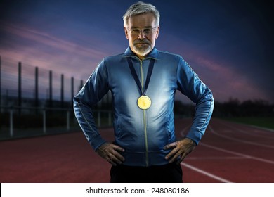 Sporty best ager - Shutterstock ID 248080186